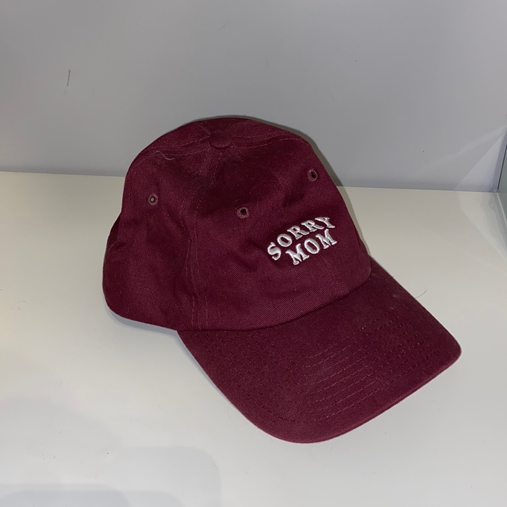 Sorry Mom Baseball Cap